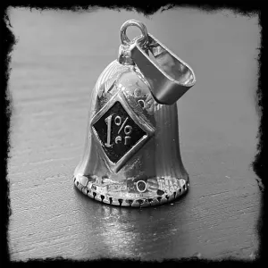 1% Biker Bell Pendant (#p302)