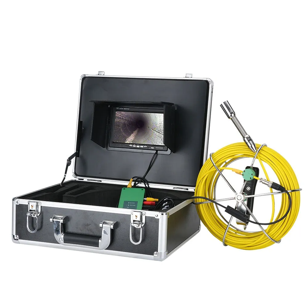 7" Pipe Sewer Inspection Video Camera (WiFi   DVR)