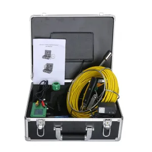 7" Pipe Sewer Inspection Video Camera (WiFi   DVR)