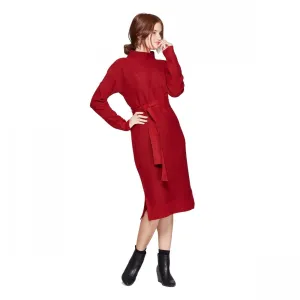 A New Day Women's Long Sleeve Mock Turtleneck Sweater Dress