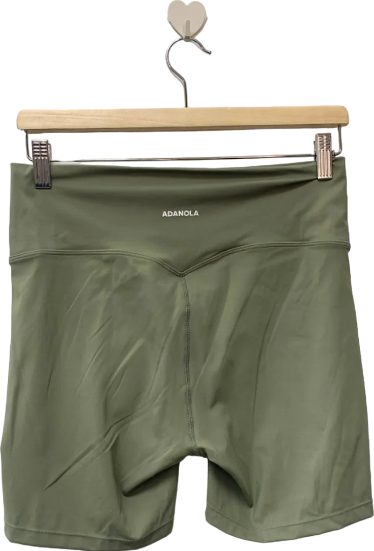 Adanola Khaki High-Waisted Shorts UK 2XL