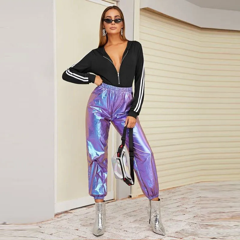 Adida Zipper Jogger Bodysuit - Black