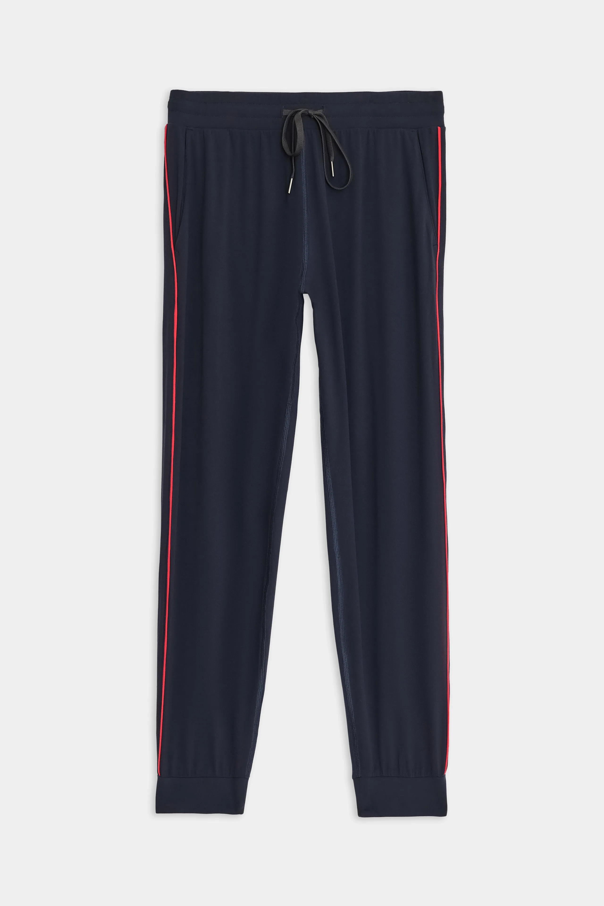 Airweight Jogger 7/8 with Piping - Indigo/Pirate Red