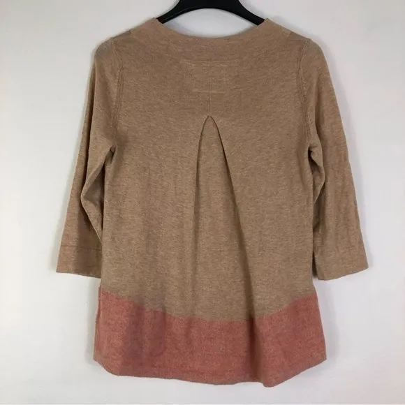 Anthro Angel of the North Wool Cashmere Blend Pullover Sweater