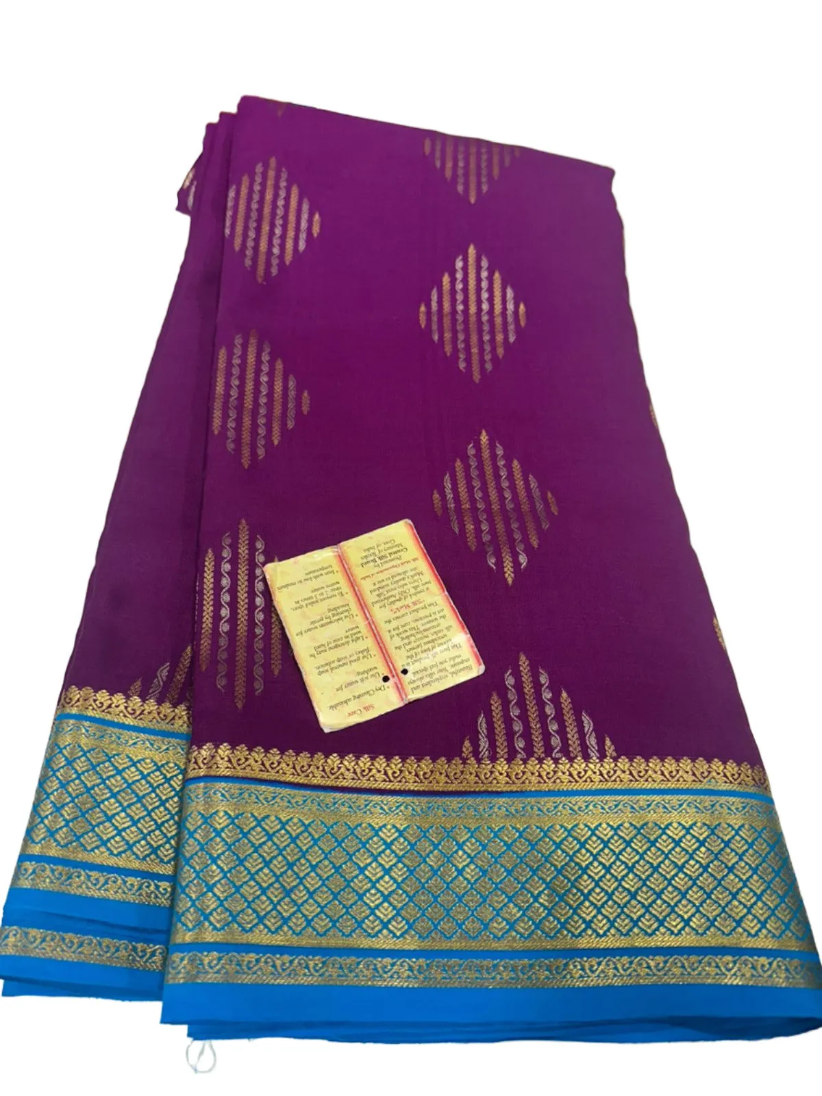 Beautiful Pure Mysoore Silk Indian Wedding Saree
