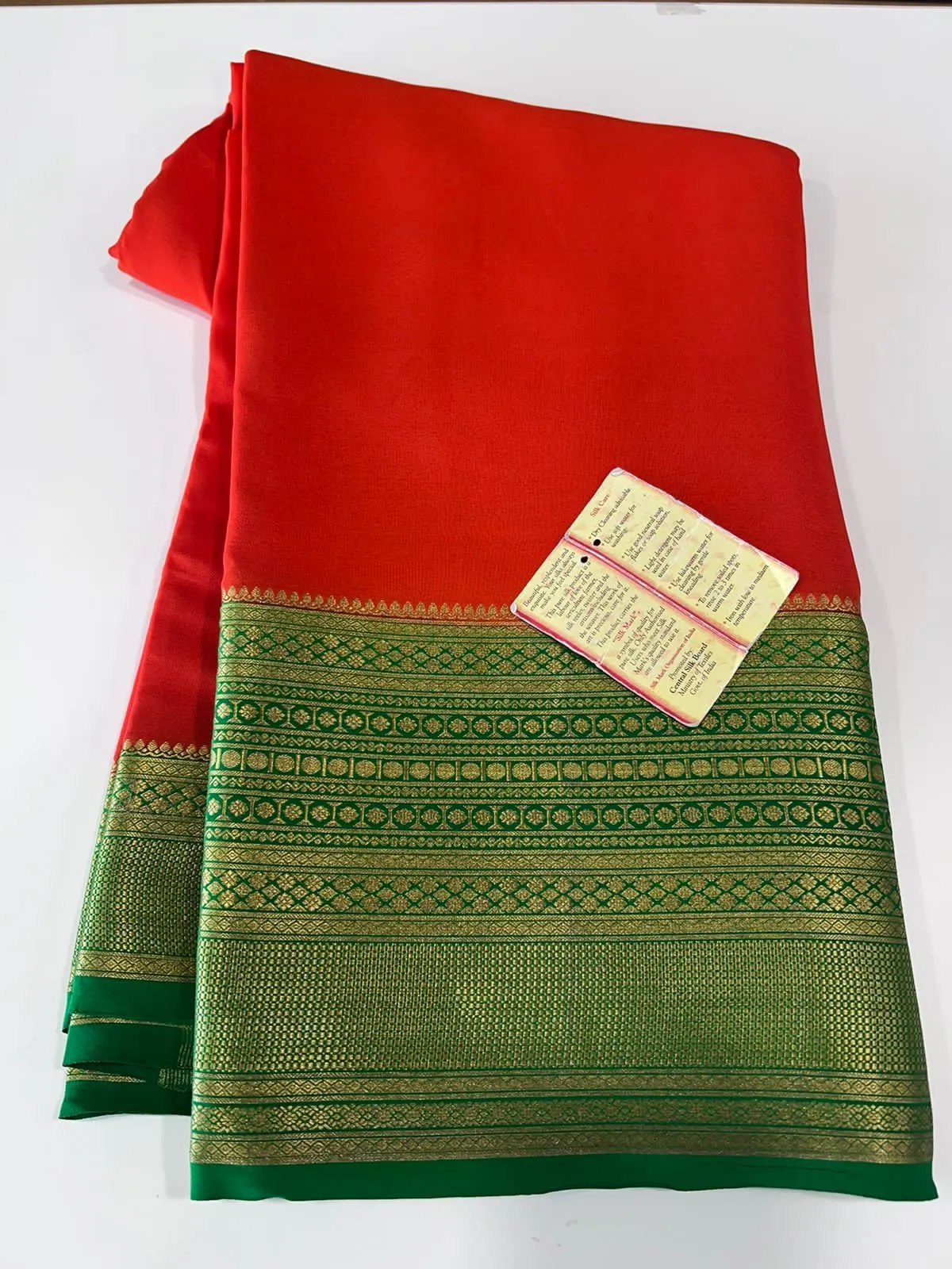 Beautiful Pure Mysoore Silk Indian Wedding Saree