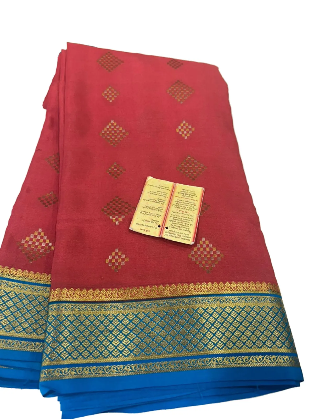 Beautiful Pure Mysoore Silk Indian Wedding Saree