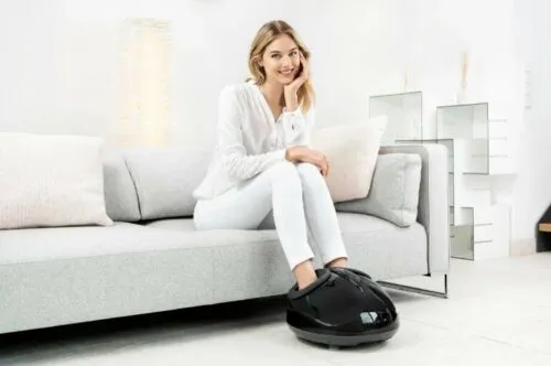 Beurer Air Compression Shiatsu Leg Foot Feet Massager w/ Heat Function