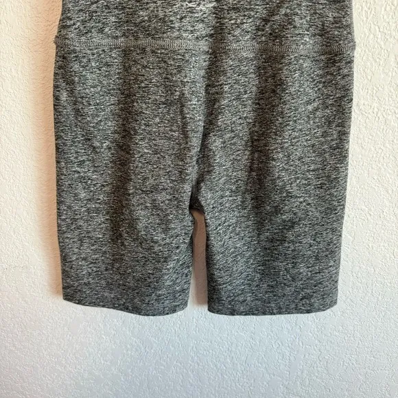 Beyond Yoga Spacedye High Waisted 7&quot; Inseam Biker Shorts Black / White Grey XS