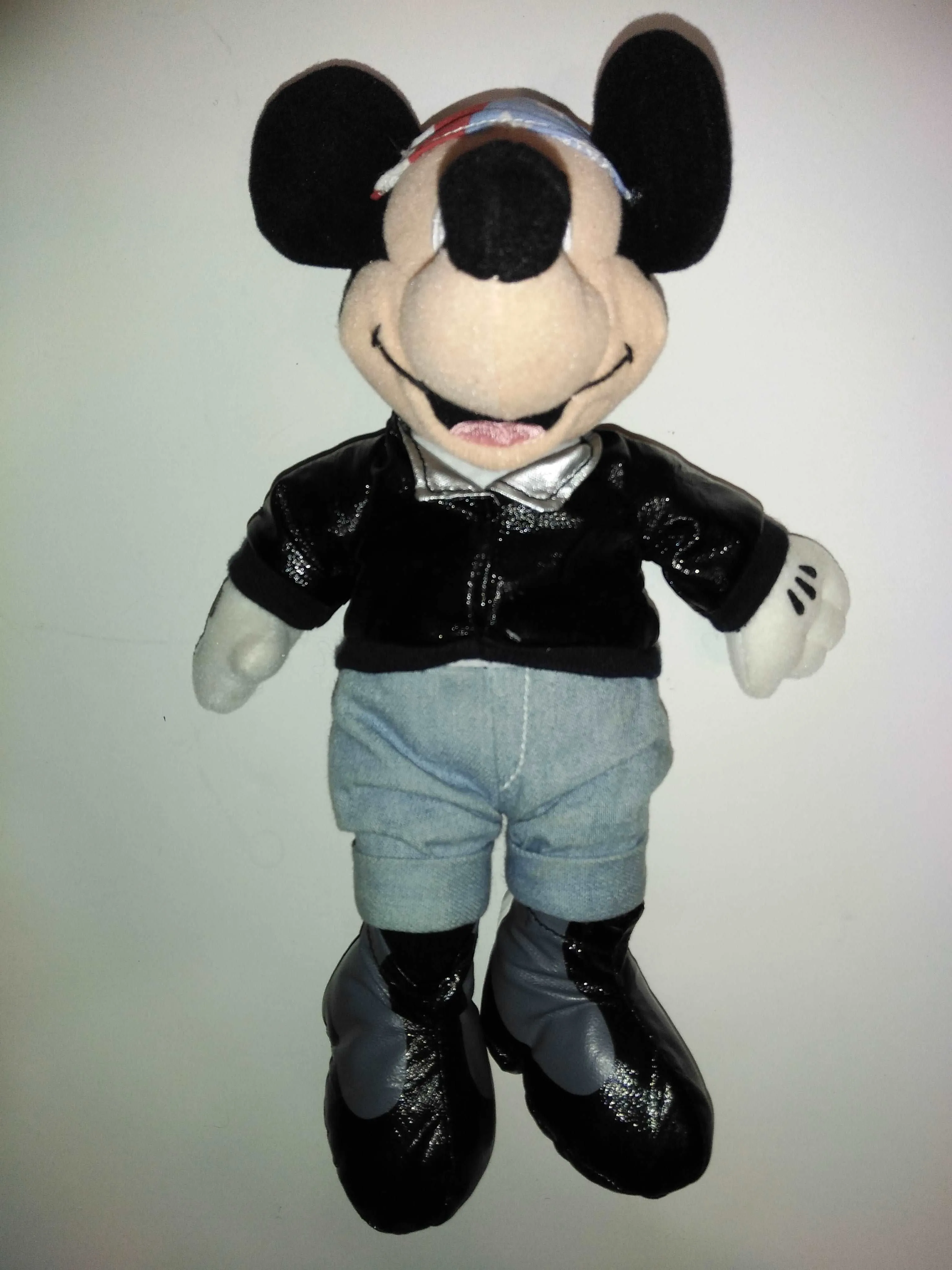 Biker Minnie Mouse Bean Bag Plush