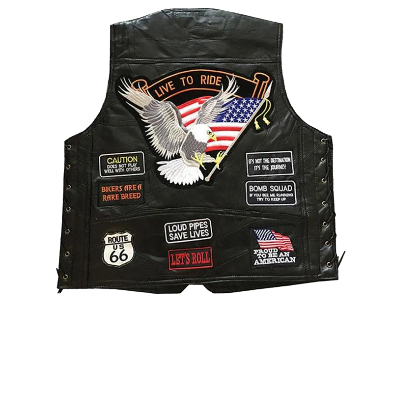 Biker Vest & Patches