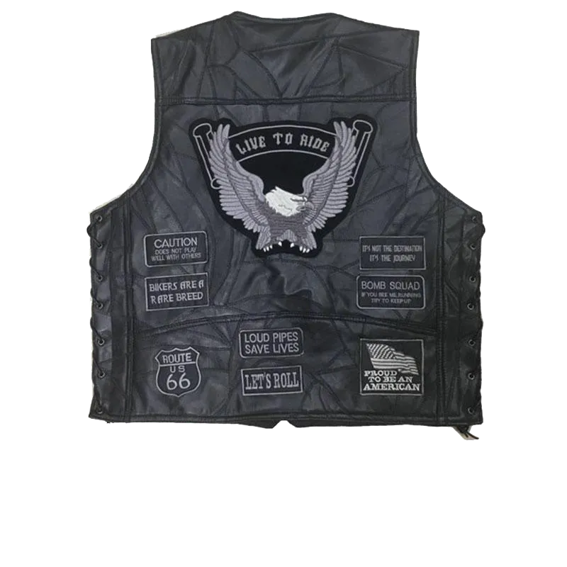 Biker Vest & Patches