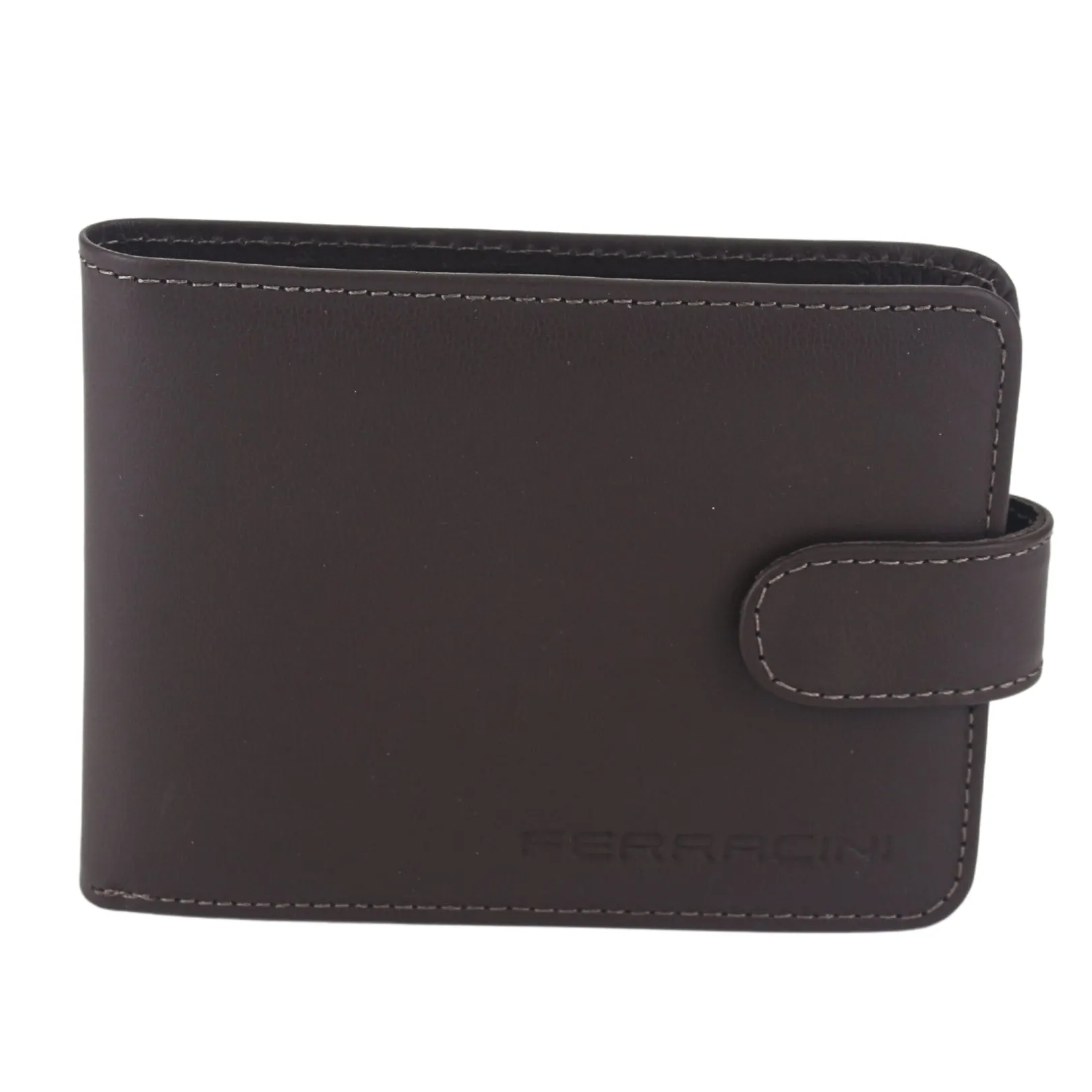 Billeteras Ferracini Hombre Cfb023 M Cafe