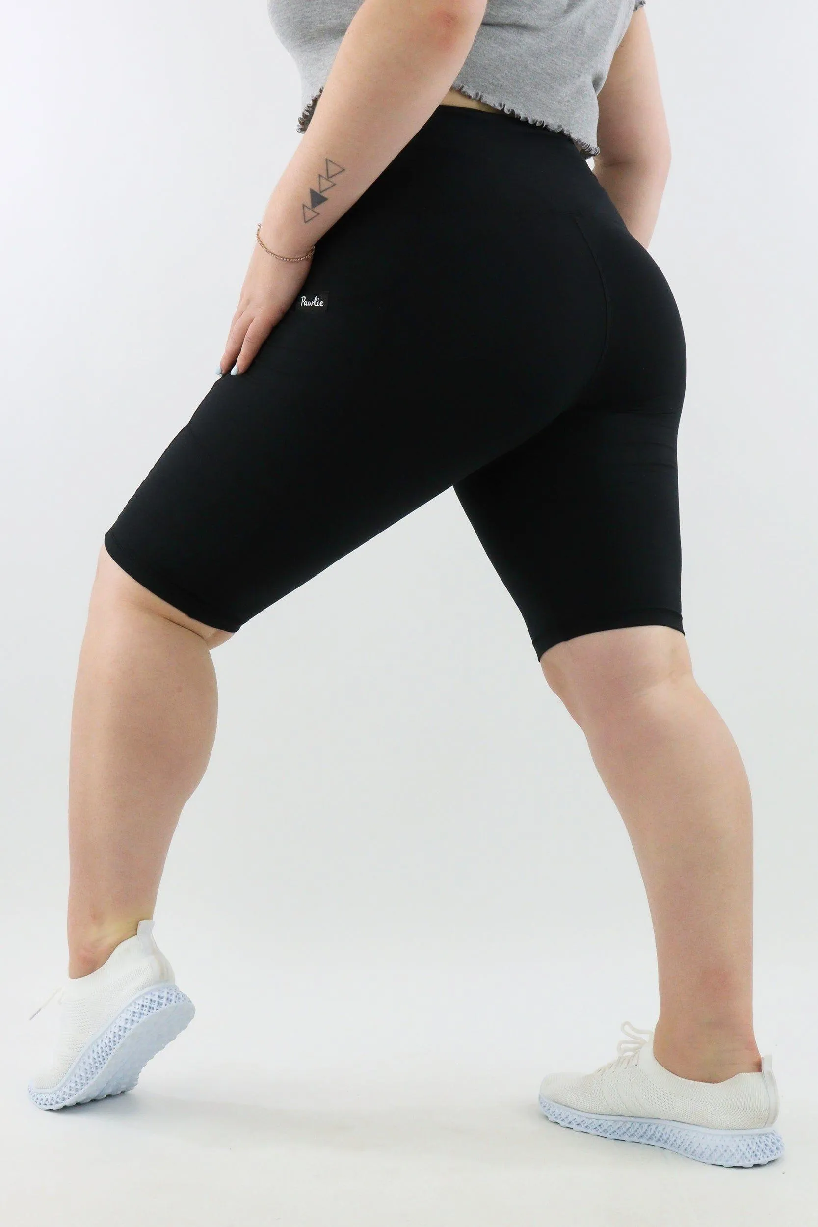 Black - Hybrid 2.0 - Leg Pockets - Long Shorts