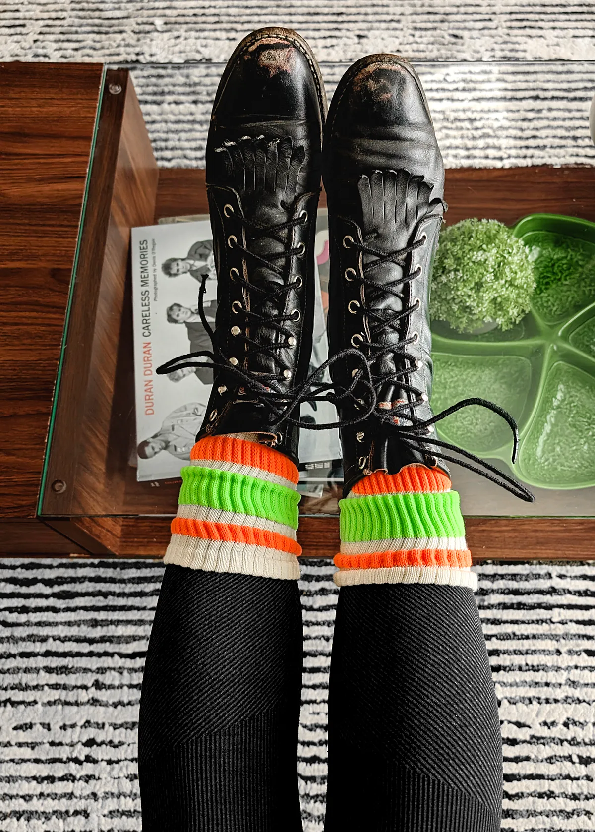 Bobby Retro Gym Crew Socks