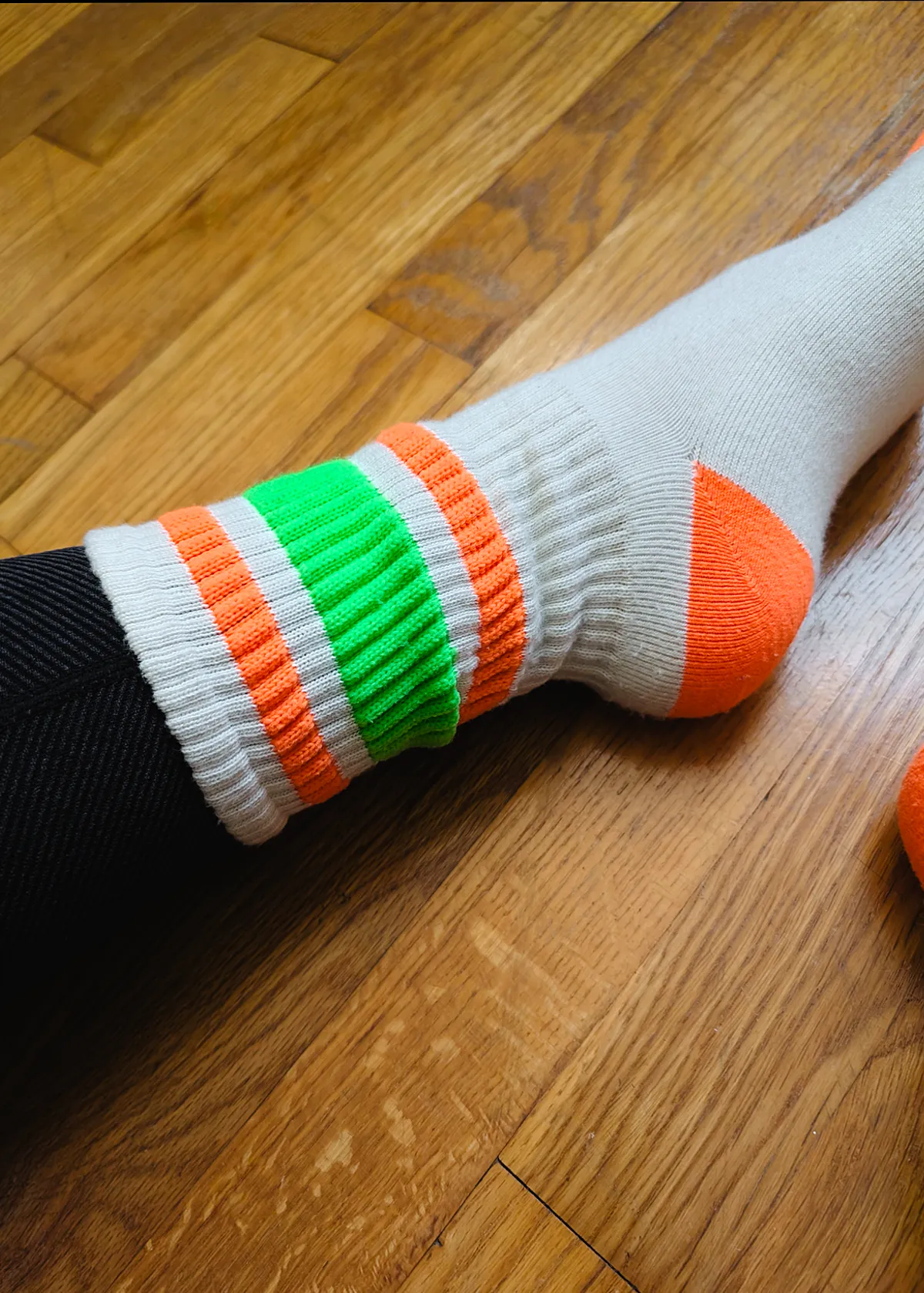 Bobby Retro Gym Crew Socks