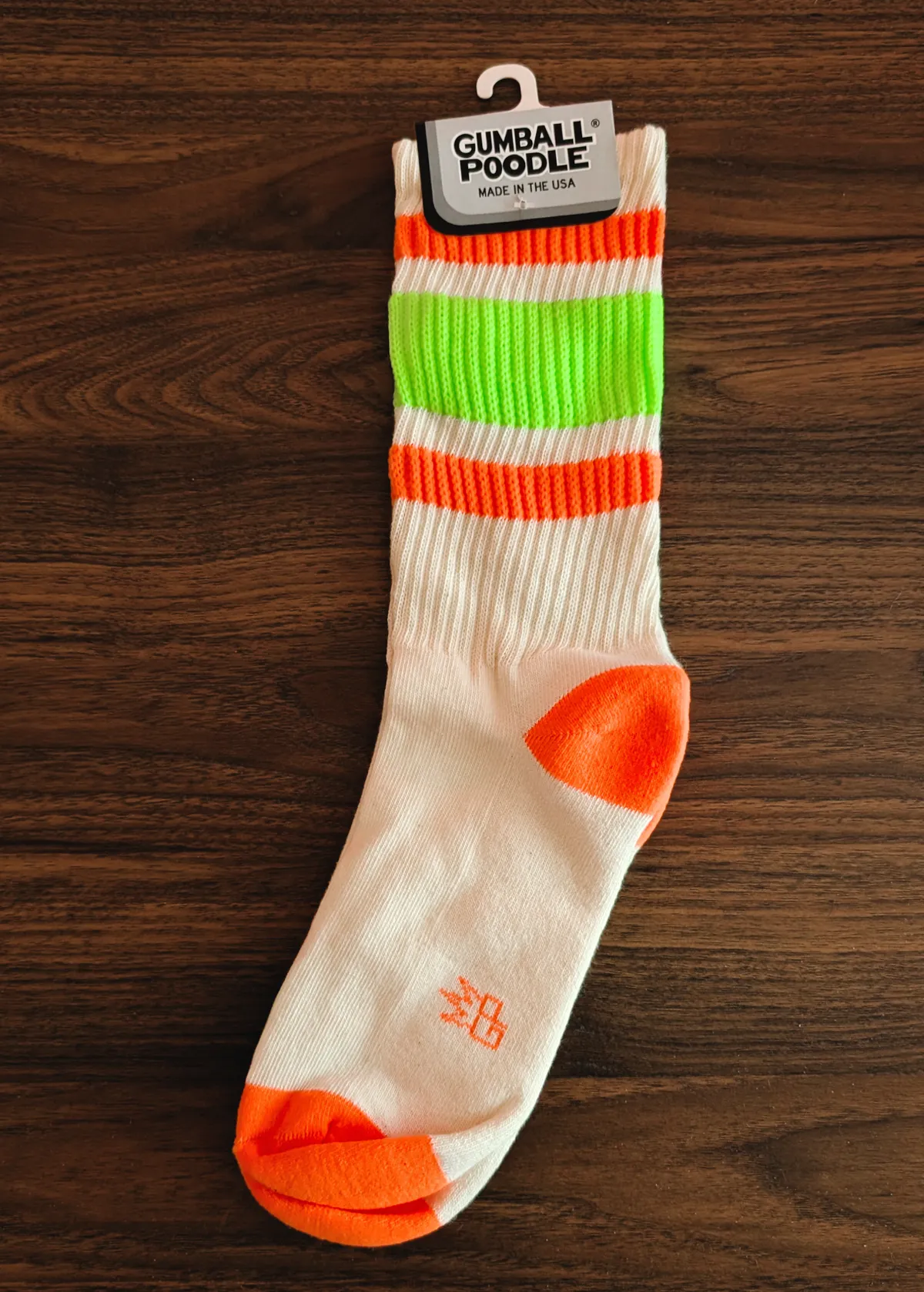 Bobby Retro Gym Crew Socks