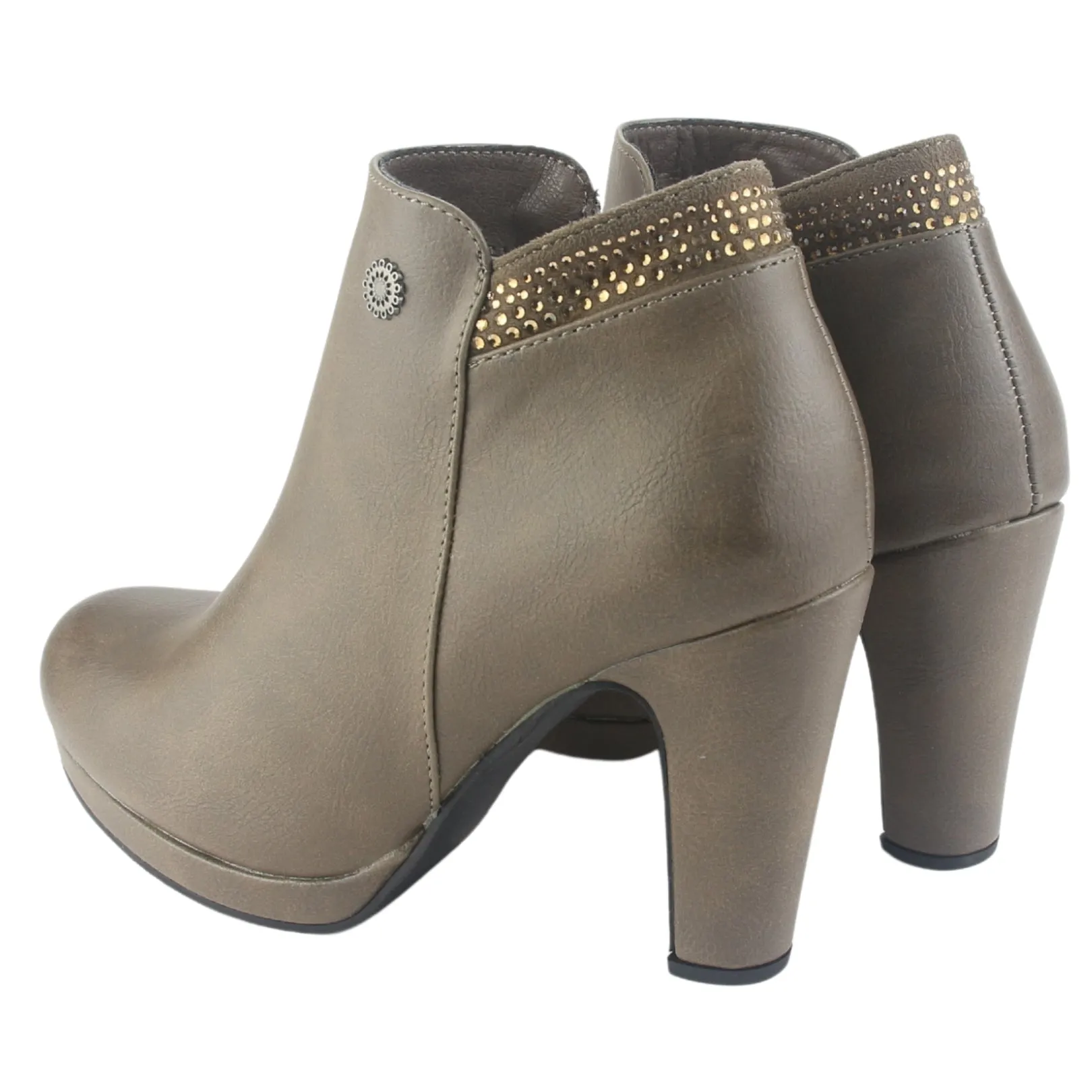 Botin Chalada Mujer Bambina-21 Taupe Casual