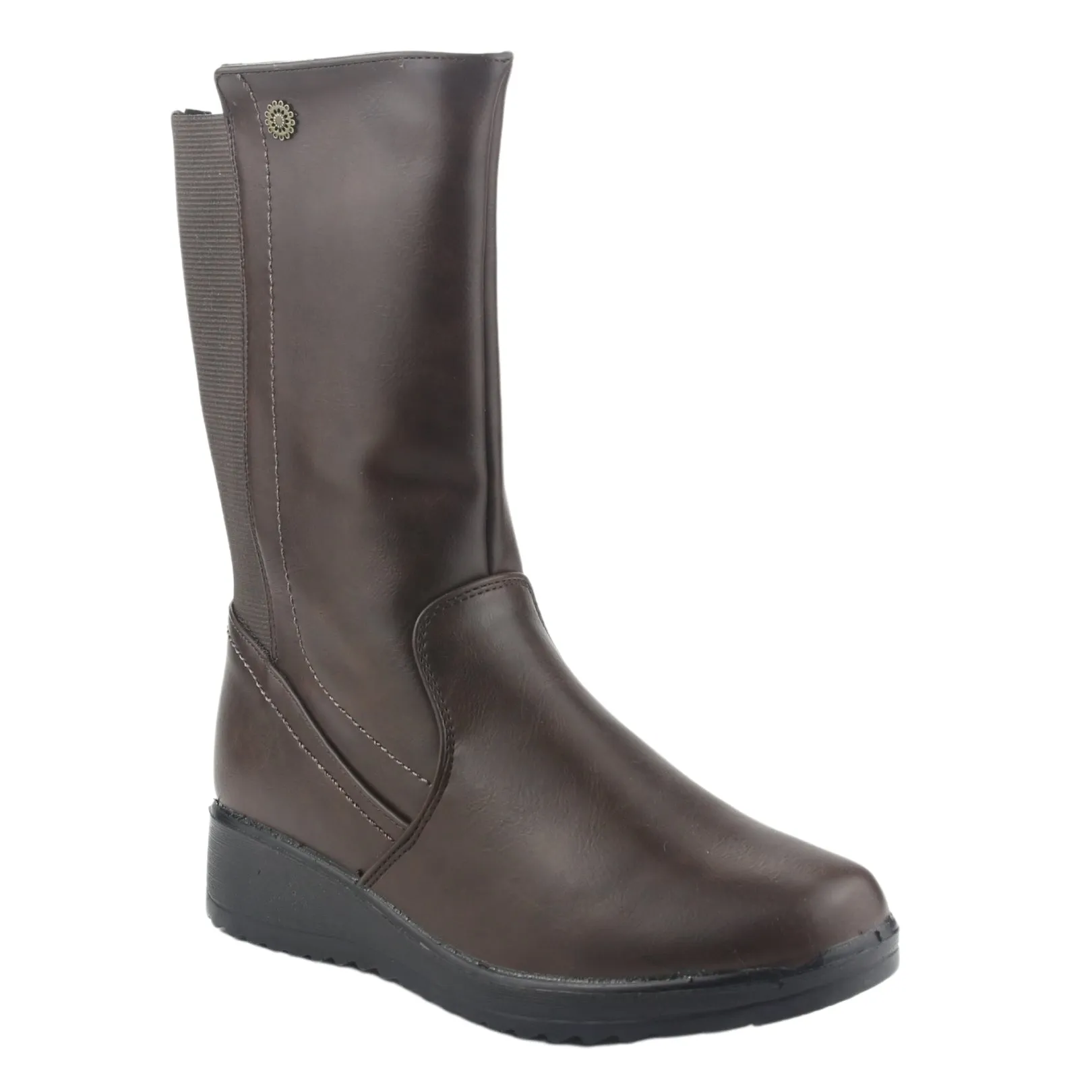 Botin Chalada Mujer Humen-3 Café Casual