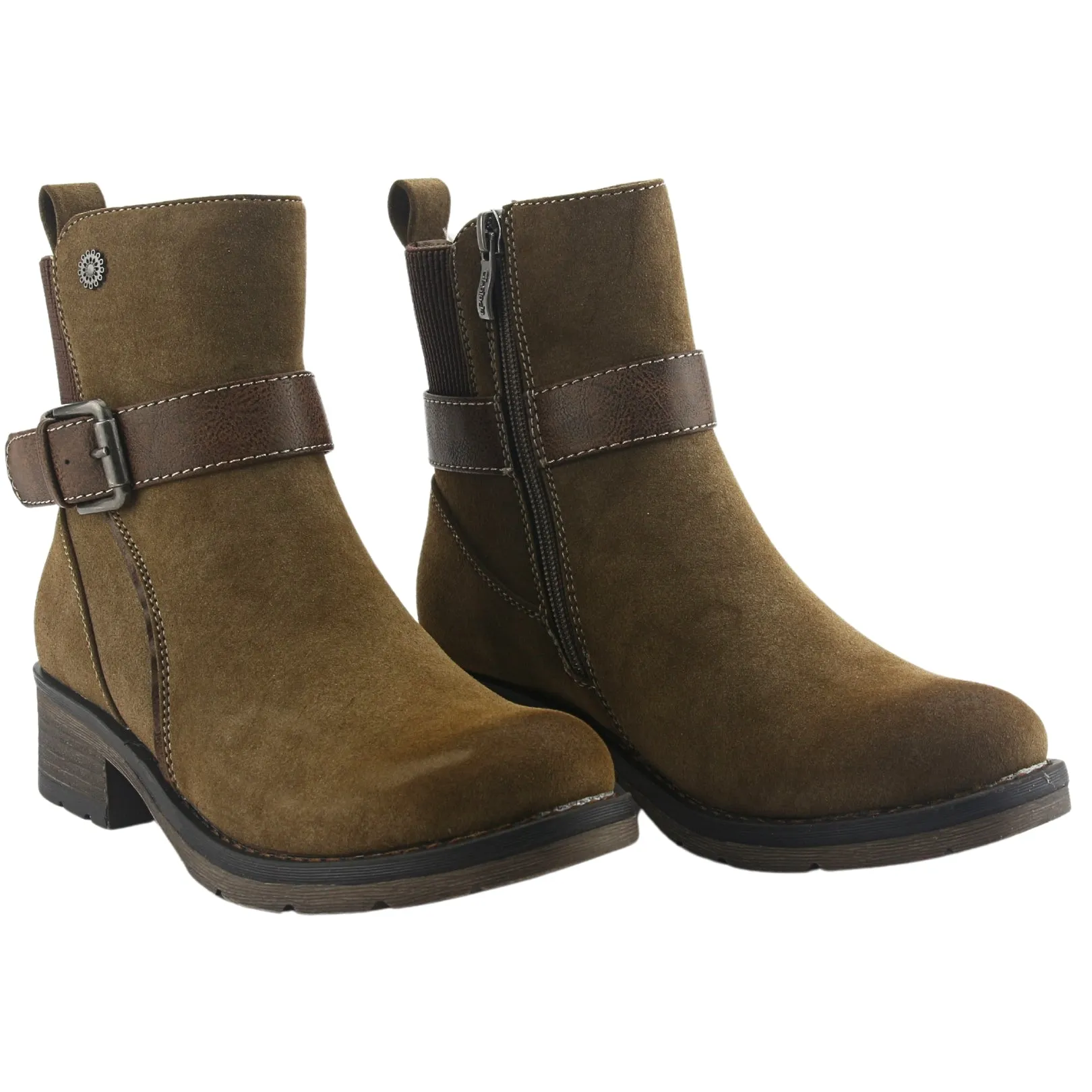 Botin Chalada Mujer Torri-250 Taupe Casual