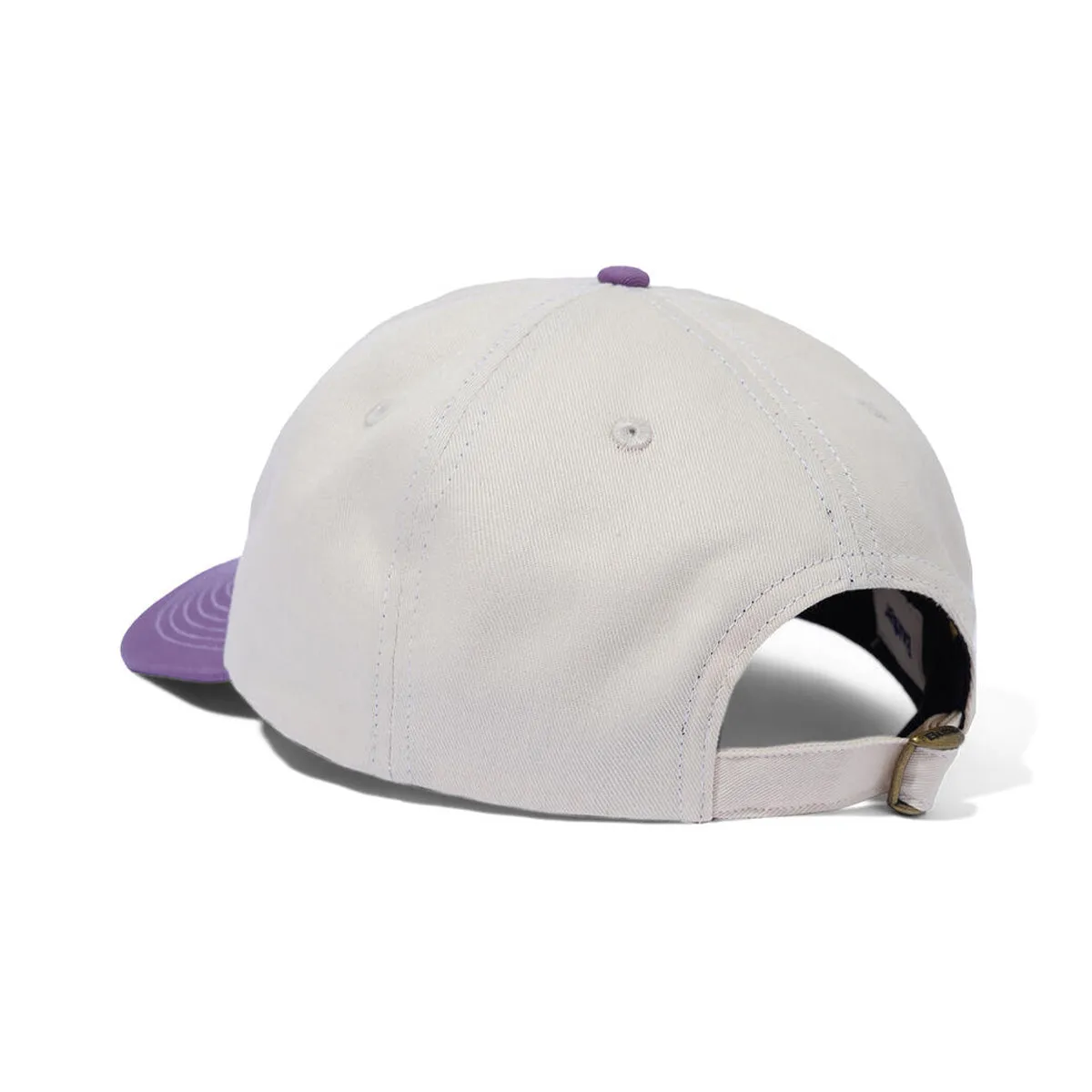 Butter Goods - Breaker 6 Panel Cap Natural/Grape