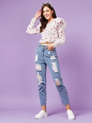 Camla Barcelona White Top