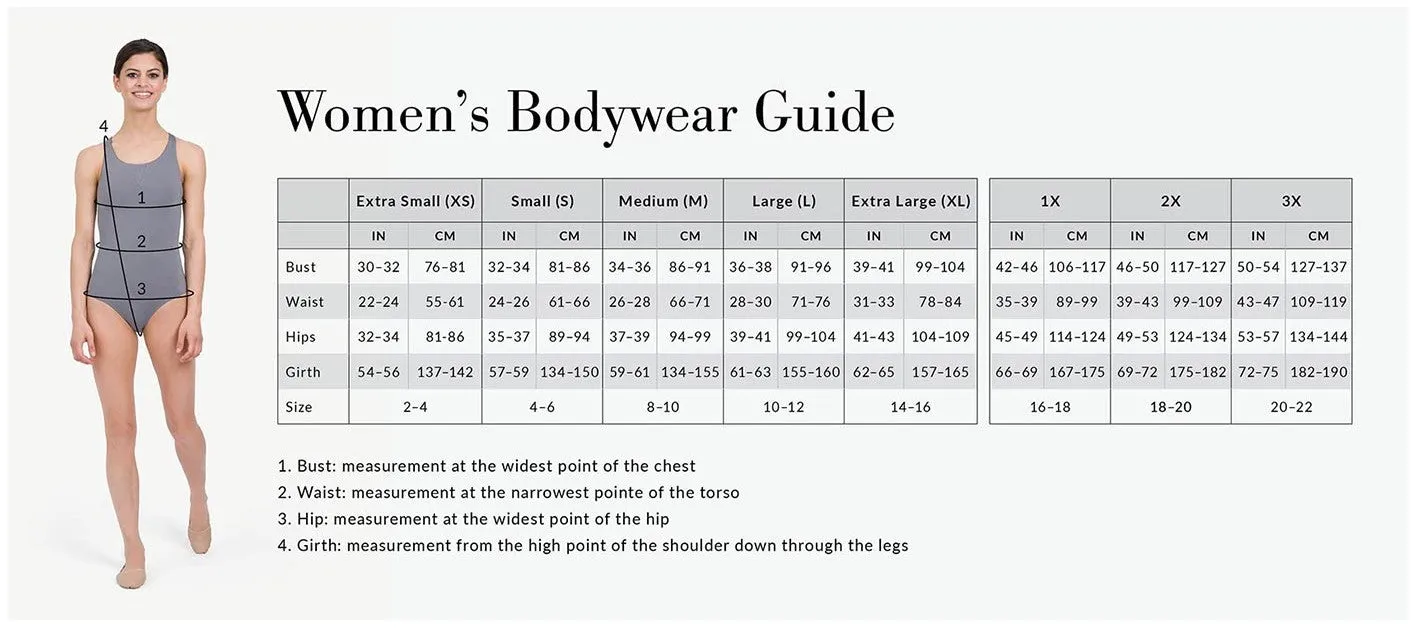 Capezio SE1018W V Neck Camisole Leotard