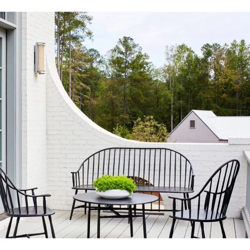 Cast Aluminum Outdoor Windsor Arm Chair