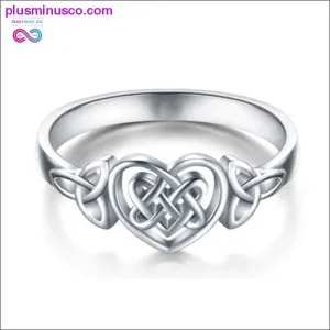Celtic Knot White Gold Color Double Fair Classic Hollow Out