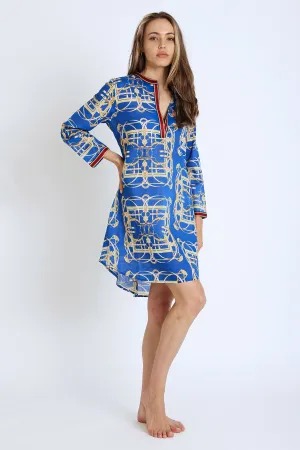 Cher Tunic Blue