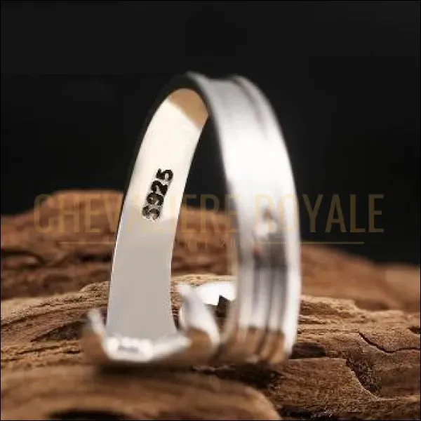Chevalière pour homme en argent biker forme Clé Anglaise
