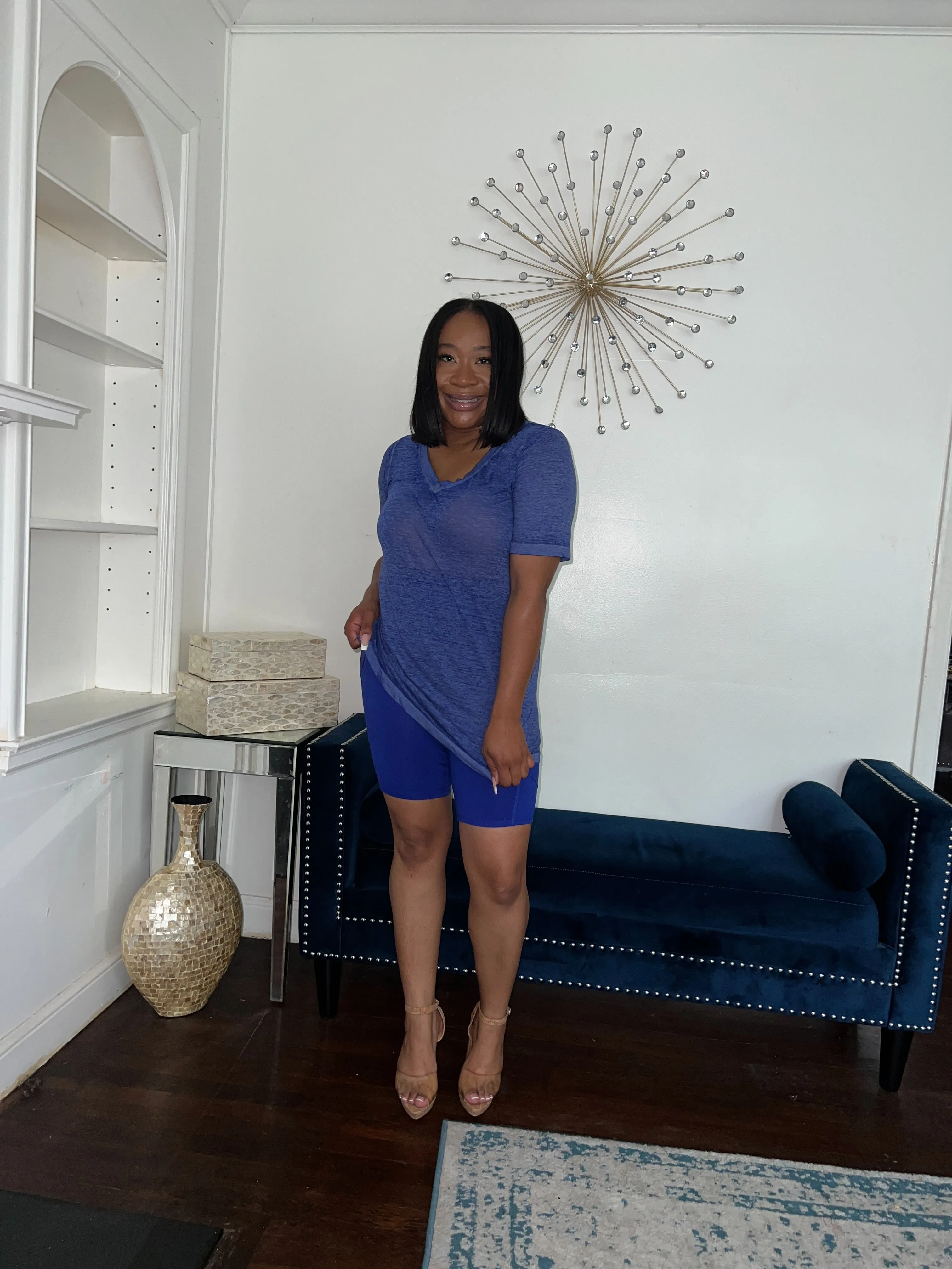 Chill Short Set- Blue