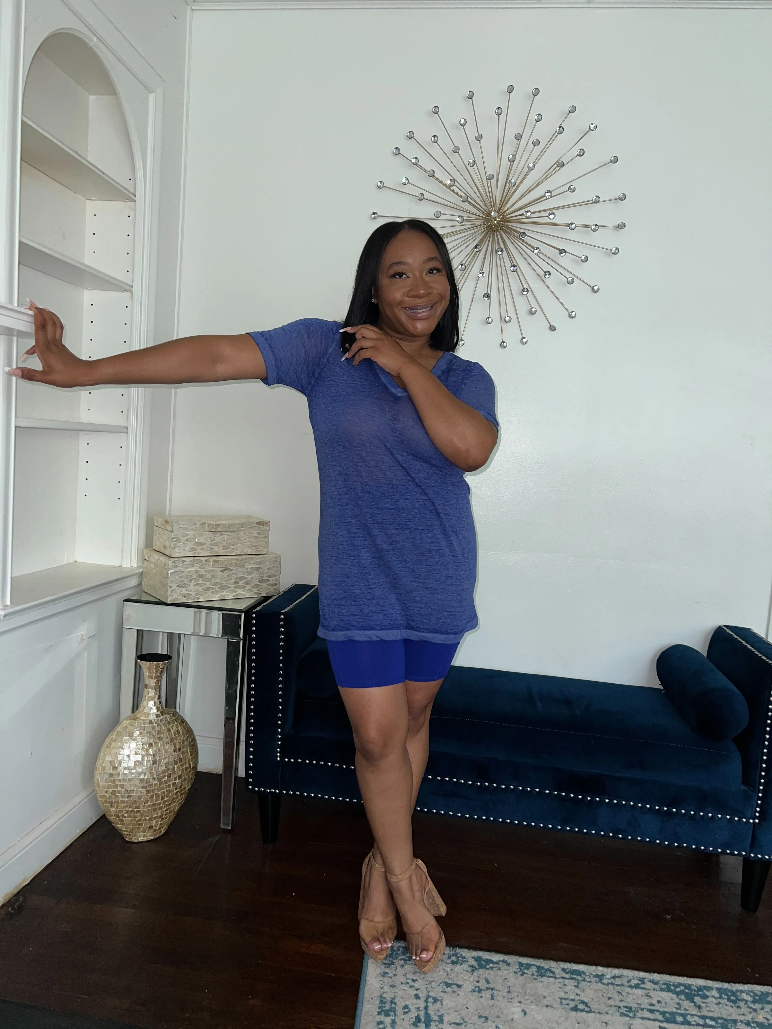 Chill Short Set- Blue