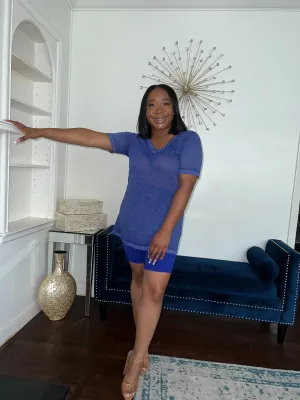 Chill Short Set- Blue