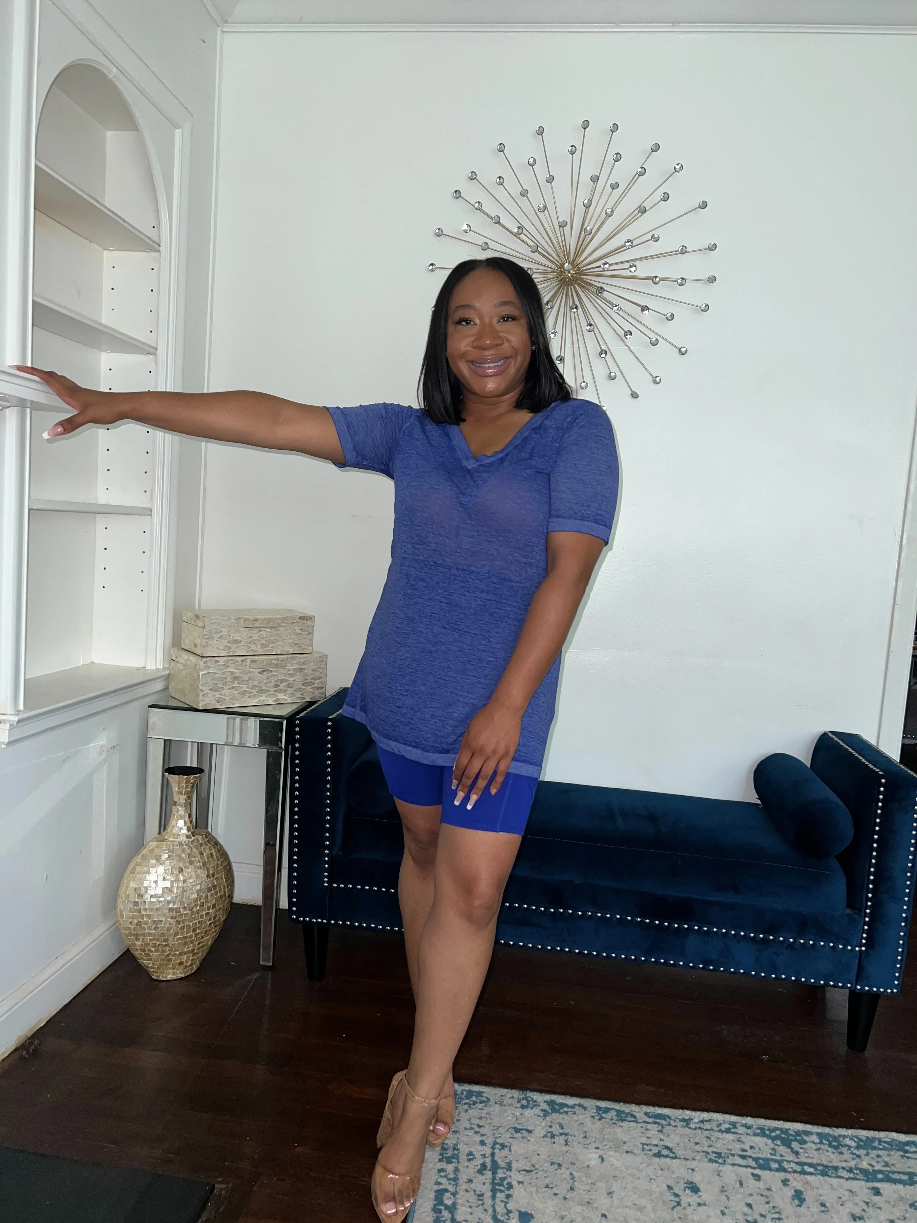 Chill Short Set- Blue