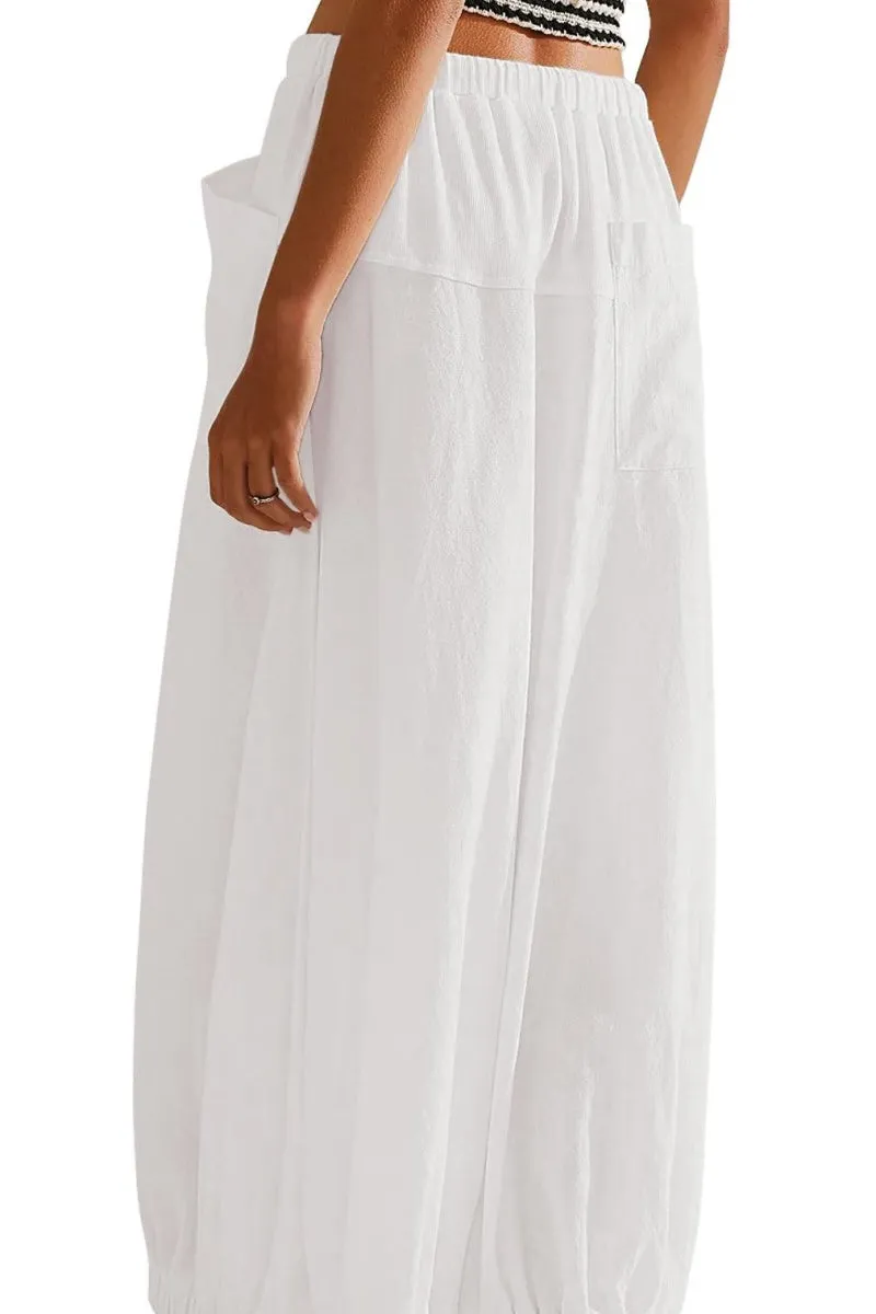 Chouyatou Women Baggy Parachute Skirt Comfy Casual Cotton Y2k Cargo Maxi Long Skirt