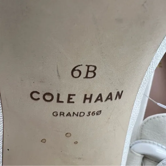 Cole Haan Grand 360 Ganeva Chain Block Heel Size 6B