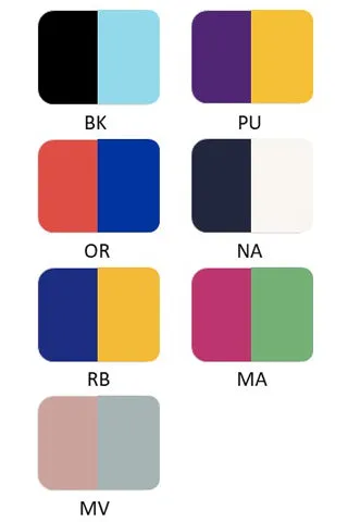 COLOR BLOCK LONG SLEEVE&BIKER SHORT SET-PLUS(KSE4007P) <Bundle>