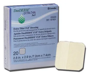 Convatec 187955 - DuoDerm Extra Thin CGF Control Gel Formula Dressing 4 in. X 4 in. - 1 each