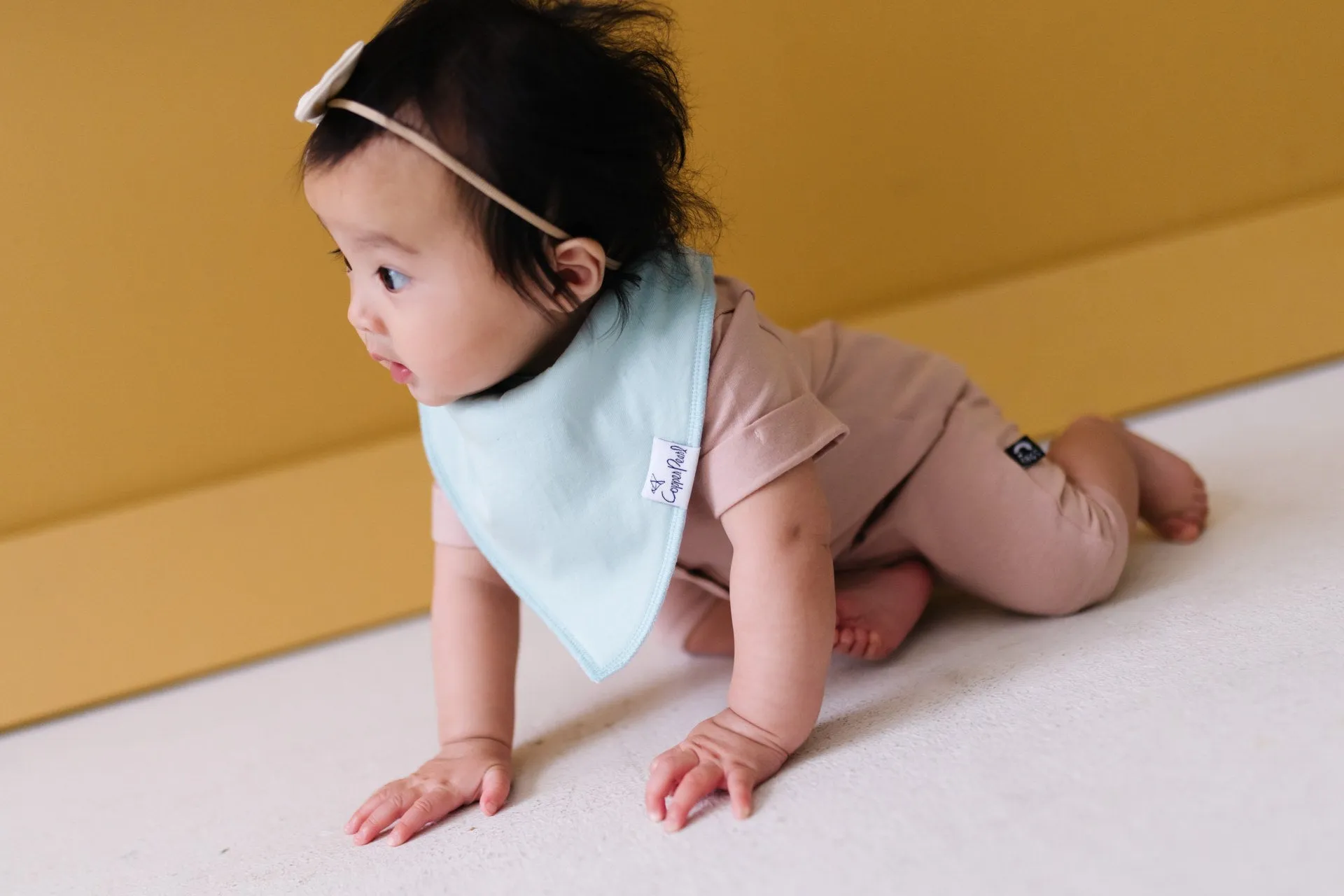Copper Pearl Aussie Bandana Bib Set