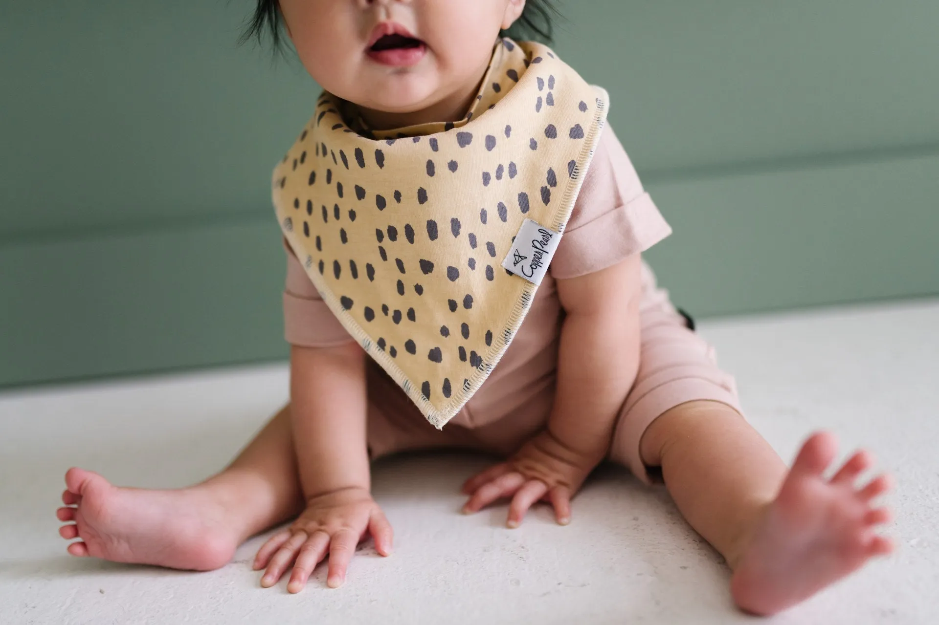 Copper Pearl Aussie Bandana Bib Set