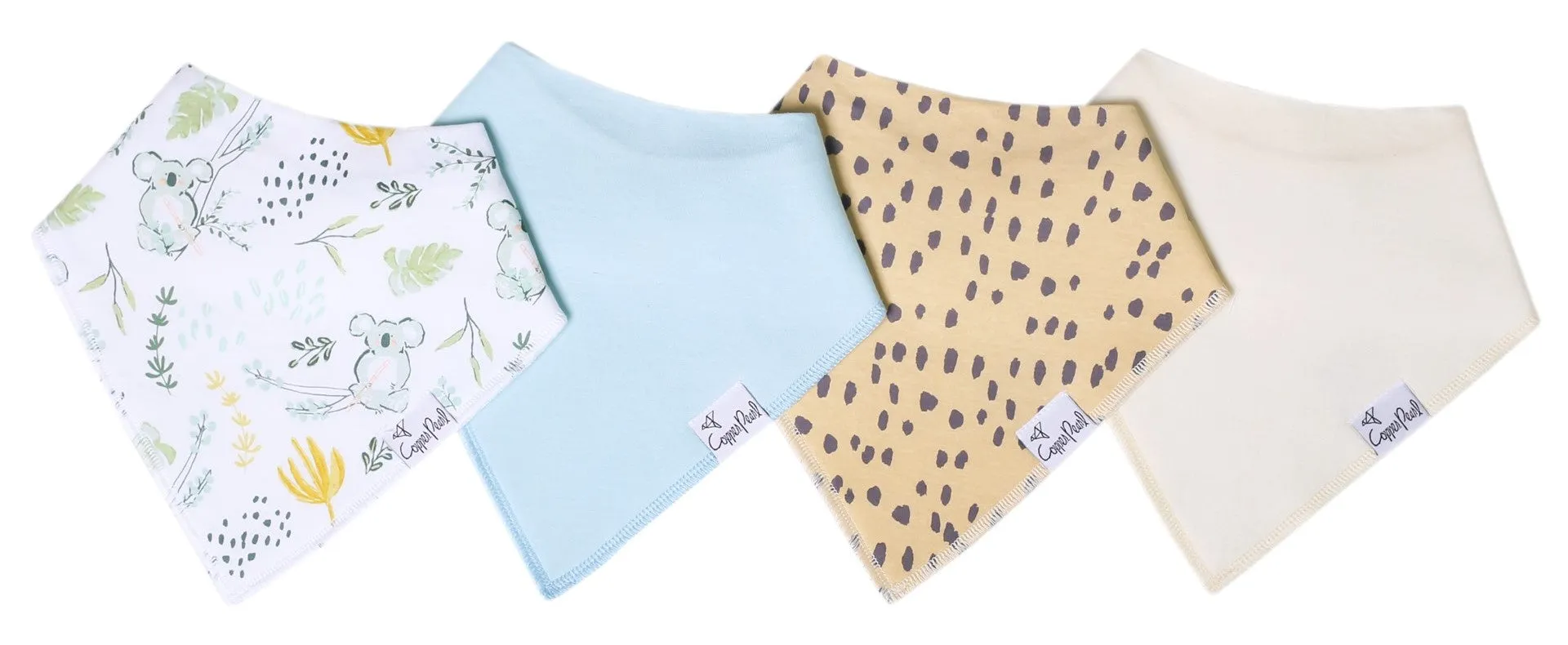 Copper Pearl Aussie Bandana Bib Set