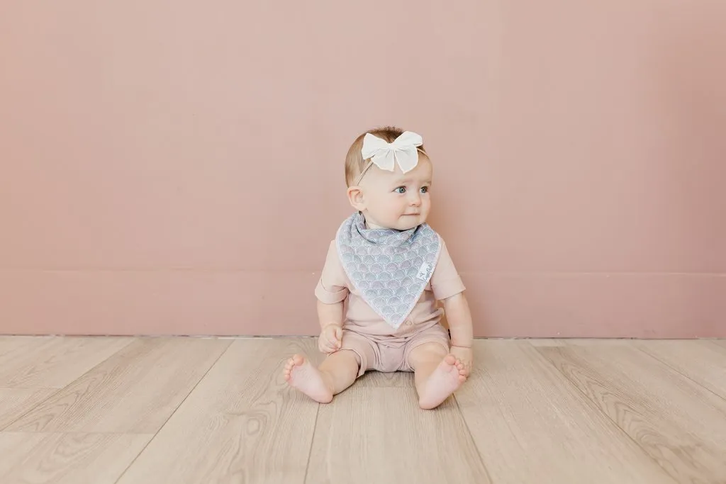 Copper Pearl - Bandana Bib (4 pack) - Coral