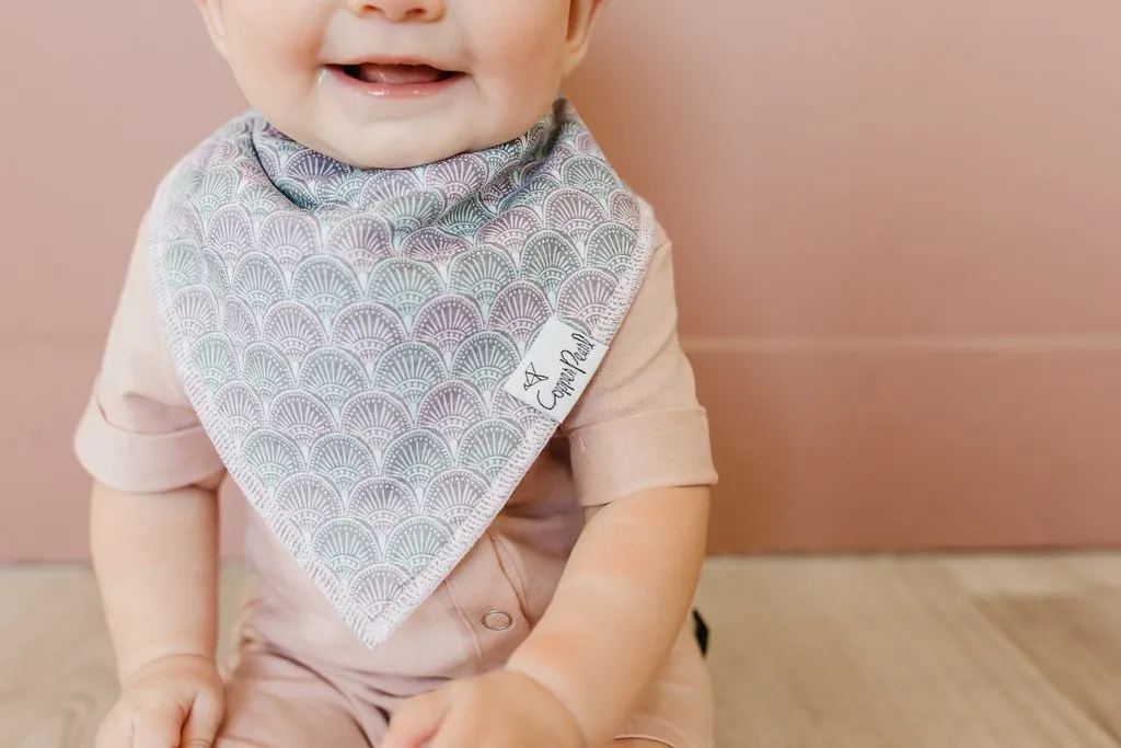 Copper Pearl - Bandana Bib (4 pack) - Coral