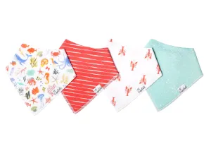Copper Pearl - Bandana Bib (4 pack) - Nautical