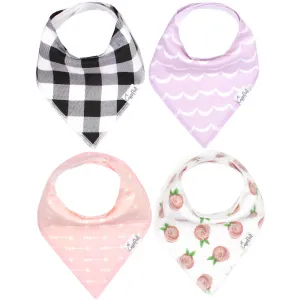 Copper Pearl - Bandana Bib (4 pack) - Rosie