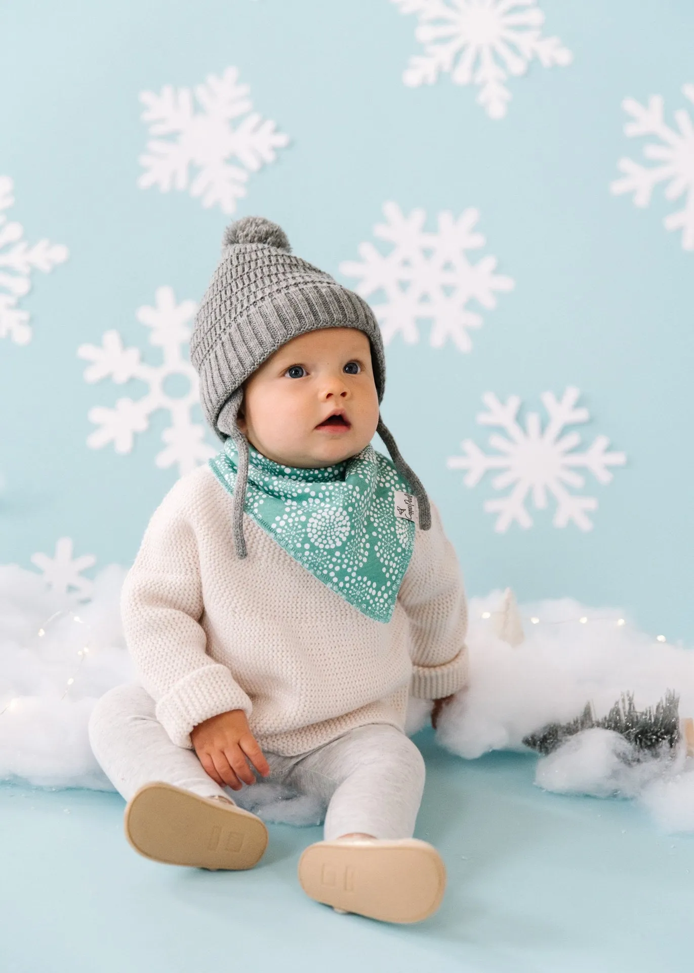 Copper Pearl Jane Bandana Bib Set