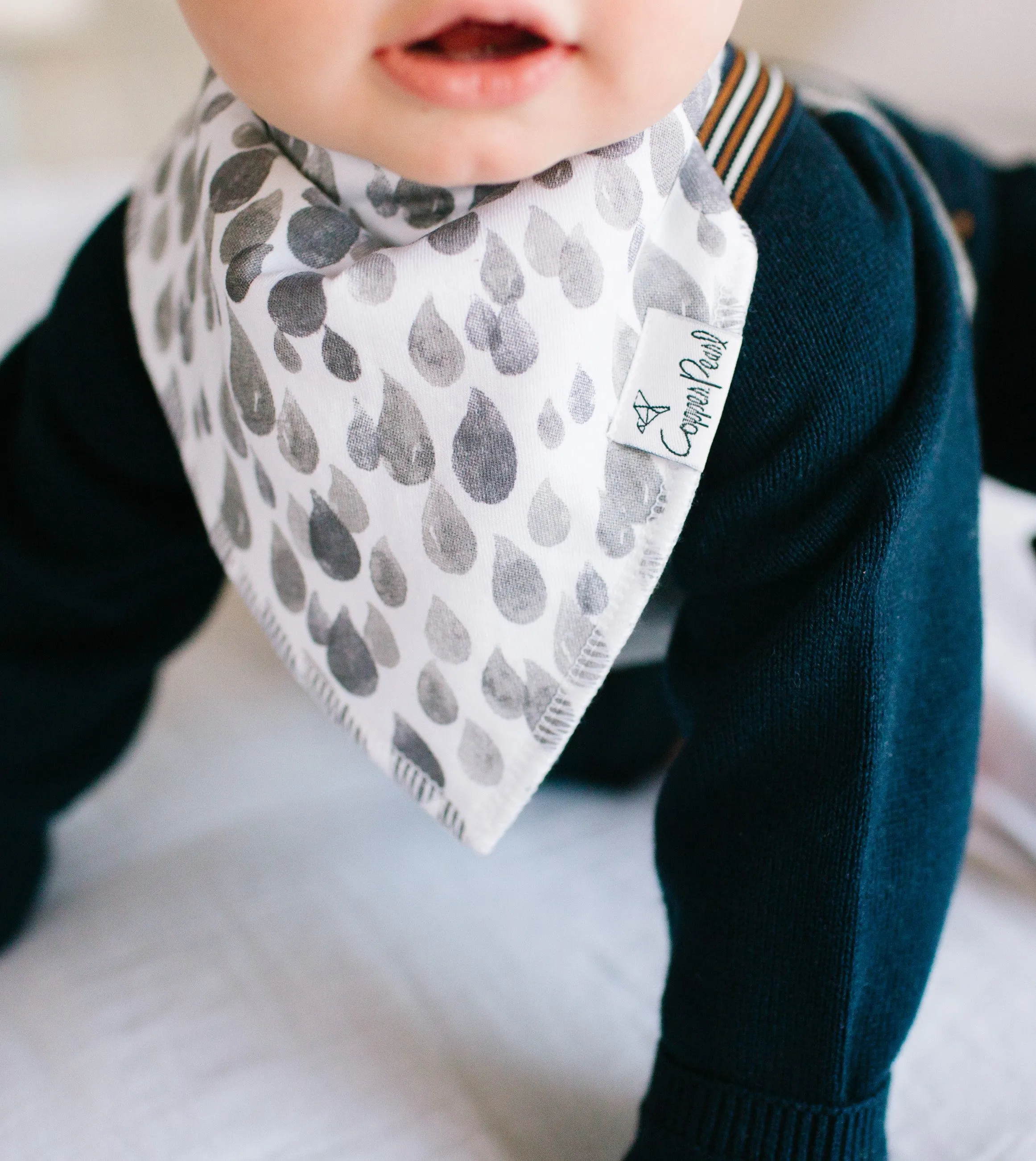 Copper Pearl Noah Bandana Bib Set