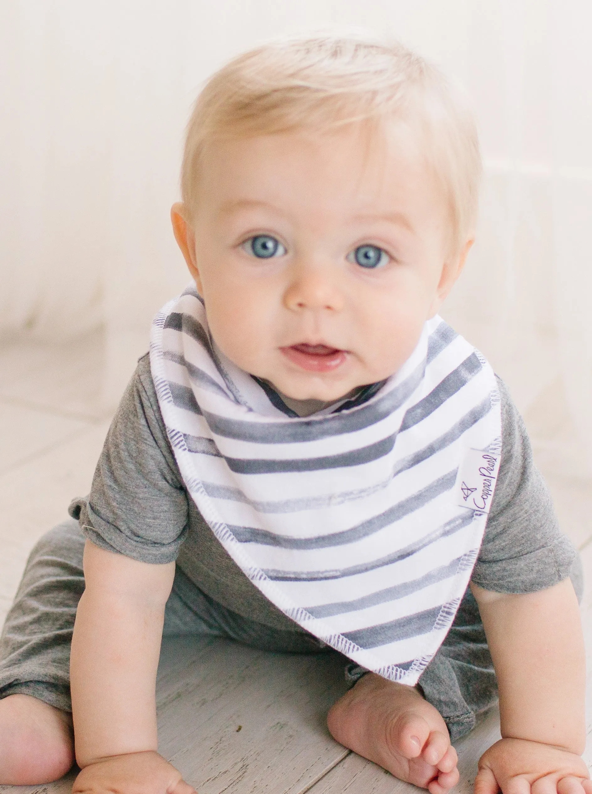 Copper Pearl Noah Bandana Bib Set