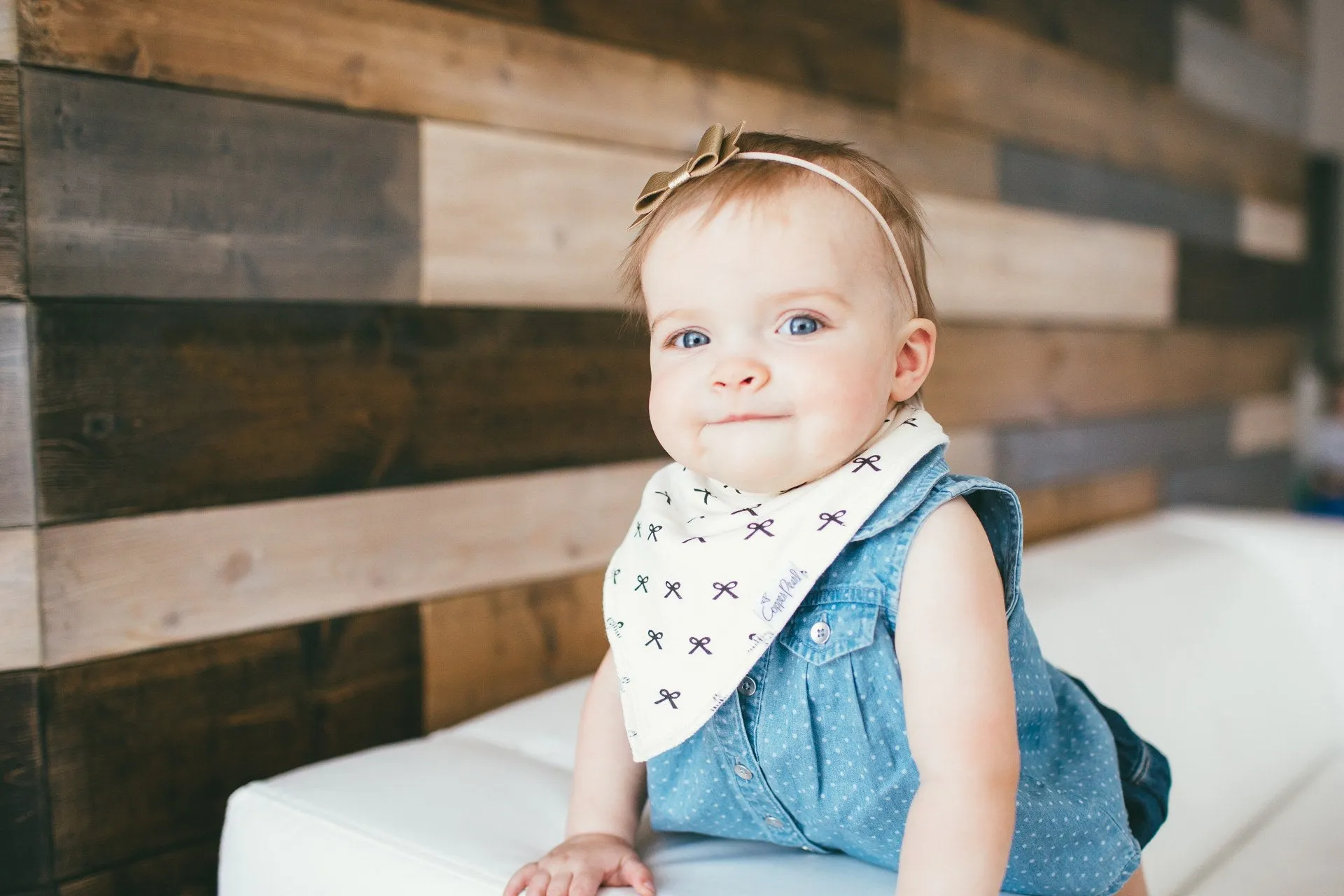 Copper Pearl Paris Bandana Bib Set